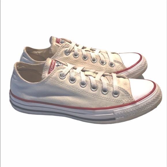 natural ivory converse low top